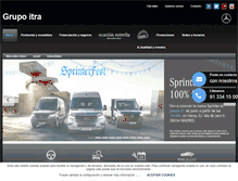 Tablet Screenshot of grupoitra.com